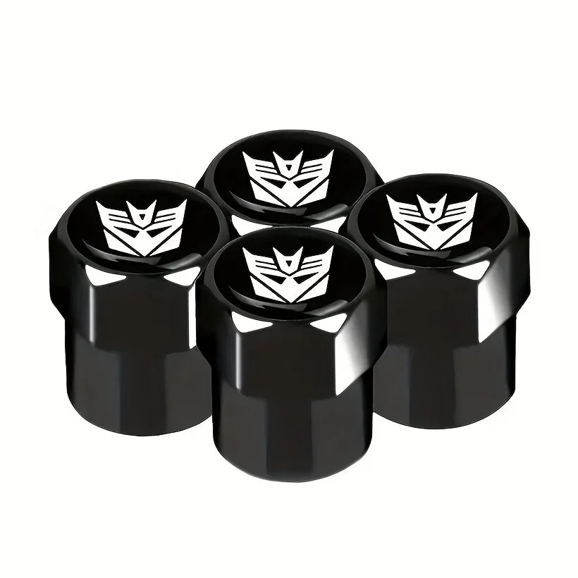 4 nakładki na wentyle Transformers – D