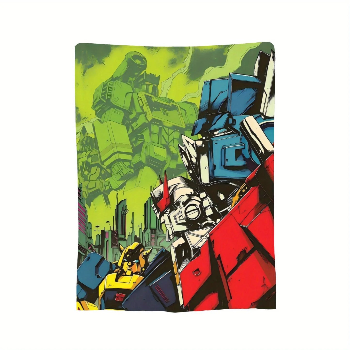 Plakat Transformers – Prime zielony