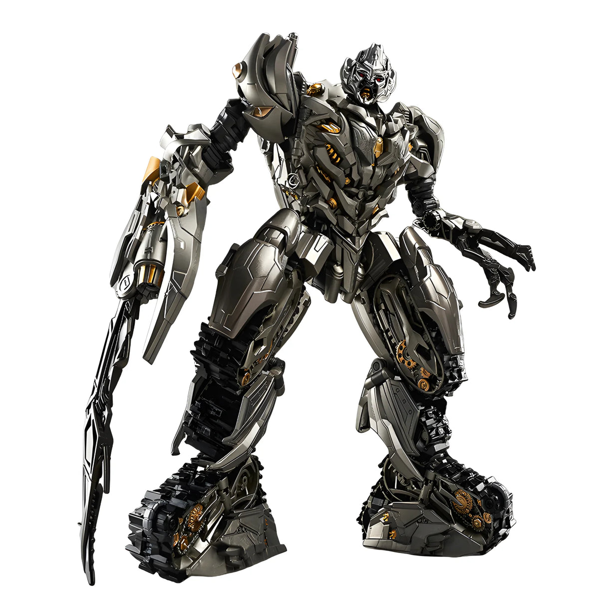 Figurka Transformers Megatron 30cm — transformowalny robot Alloy Movie G1 z ruchomymi elementami