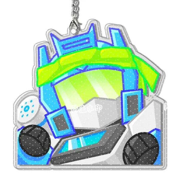 Brelok Transformers – mini zielono-niebieski