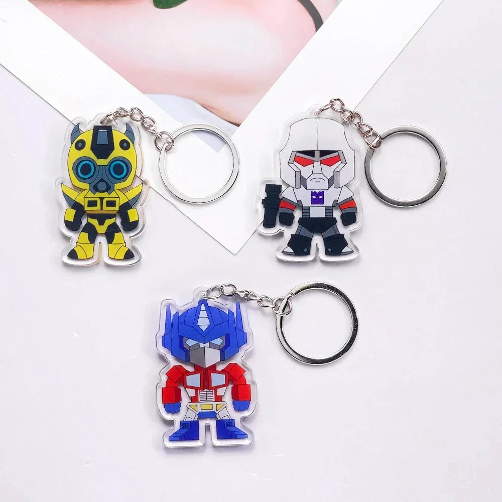 Brelok Transformers – futurystyczne trio