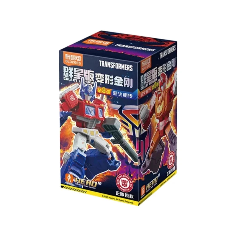 Figurka Transformers Hot Rod — Blokees Galaxy, wersja 8, Dziedzictwo Płomieni