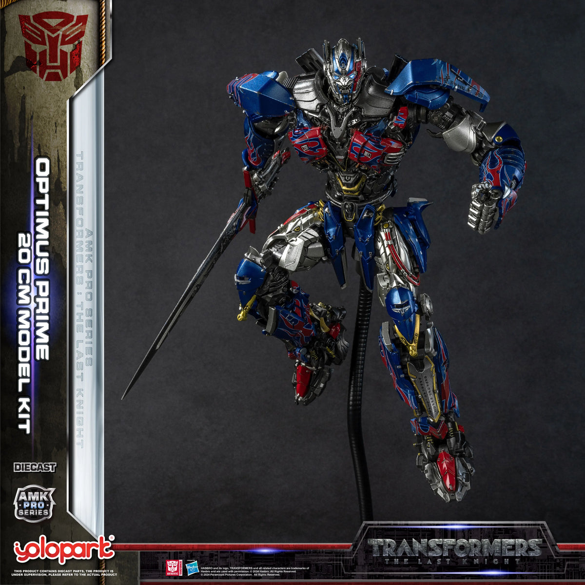 Figurka Transformers Optimus Prime 20cm — zestaw AMK Pro The Last Knight