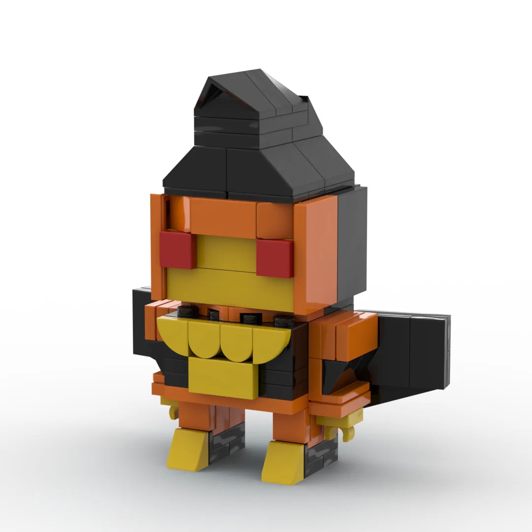 Figurka Transformers Divebomb — brązowo-pomarańczowy klocek, kondor Predatora