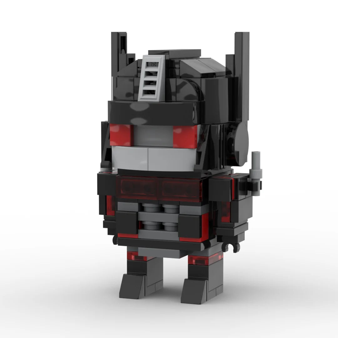 Figurka Transformers StrikerNoir w wersji IDW — antracytowy klocek, operacje specjalne