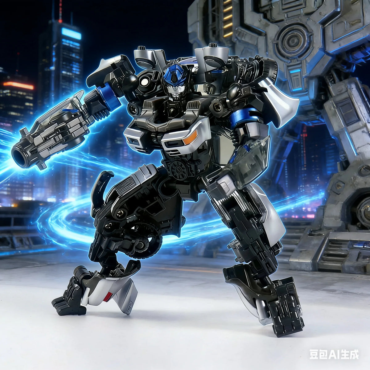 Figurka Transformers Mirage Ghost Car SS105 — srebrny CY-01 Rise of the Beasts