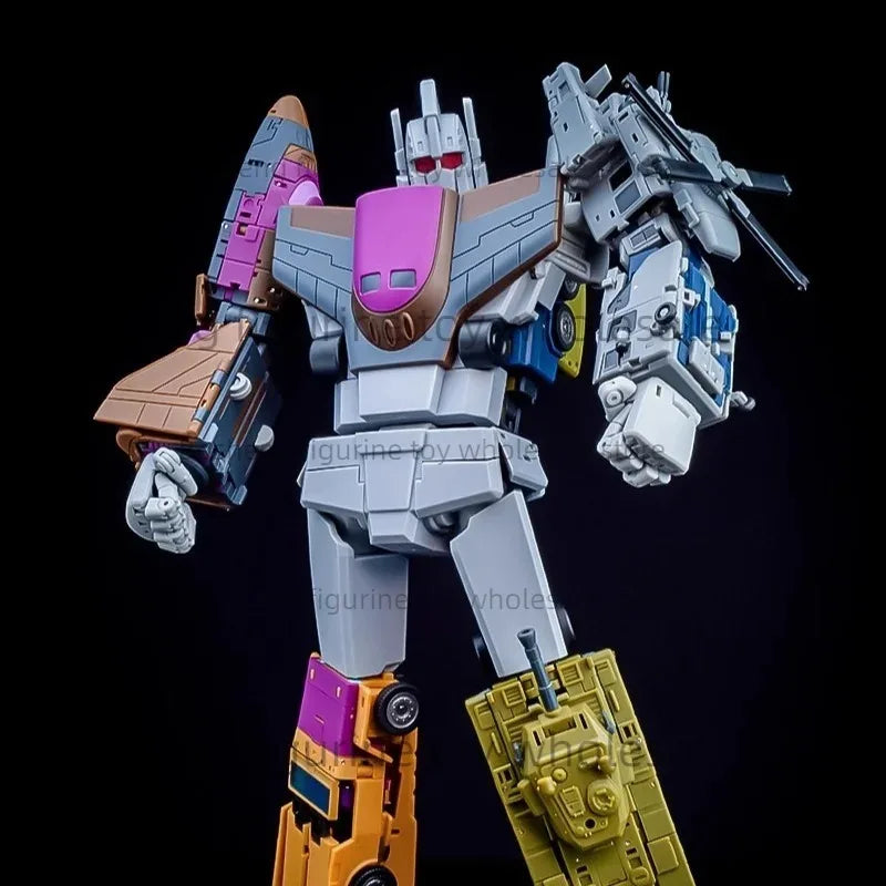 Figurka Transformers Bruticus Magic Square — kompletny łączony robot z pięciu robotów, bez pudełka
