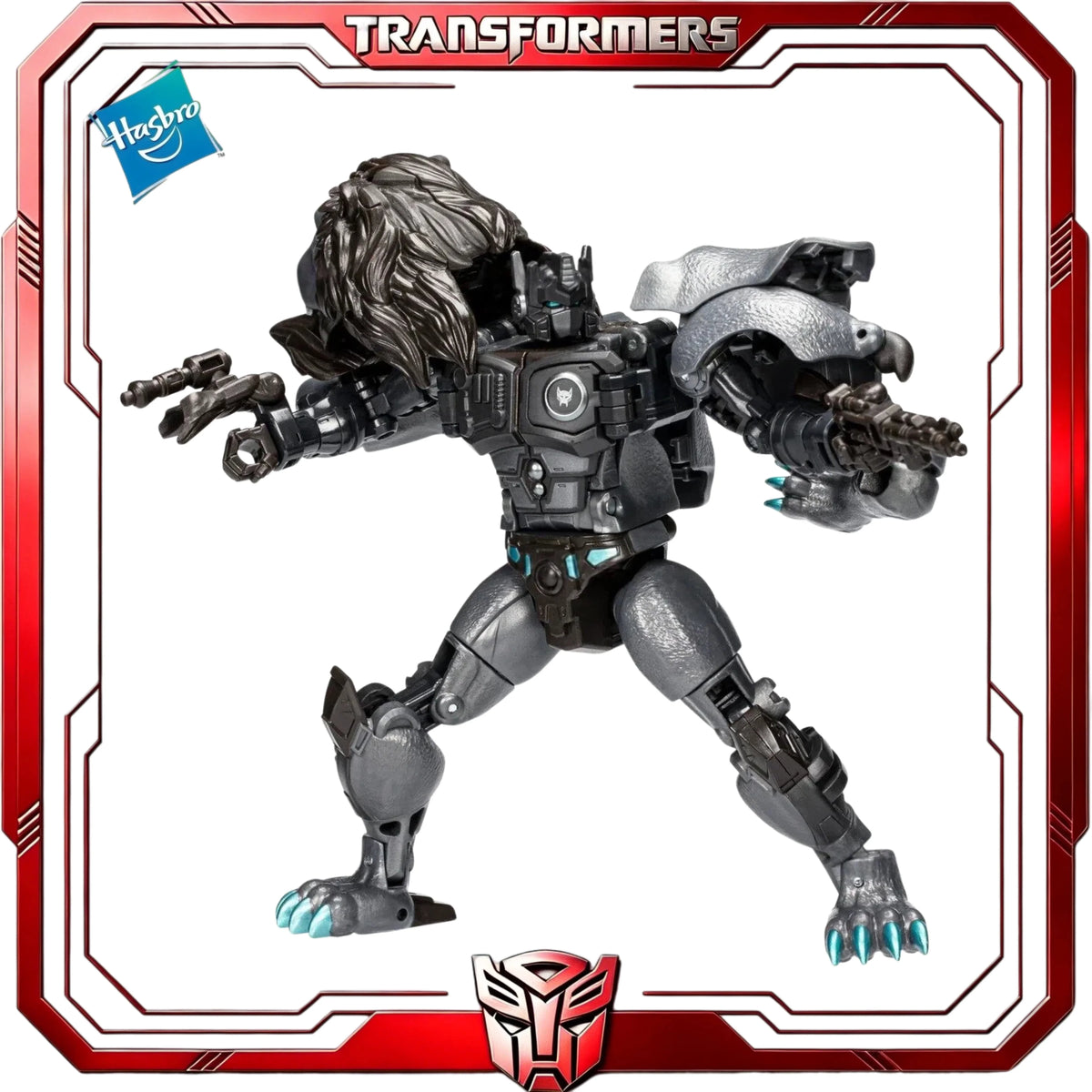 Figurka Transformers Nemesis Leo Prime — kolekcjonerski robot-lew Maximal Legacy Evolution