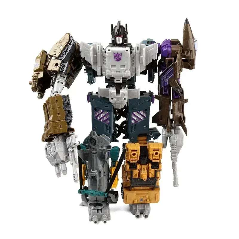 Figurka Transformers Bruticus HaiZhiXing — kompletny łączony model KO z pięciu robotów