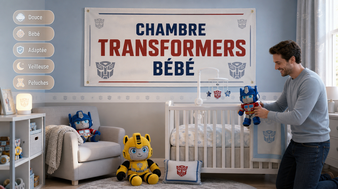 Chambre Transformers bébé et petit enfant : idées douces et adaptées