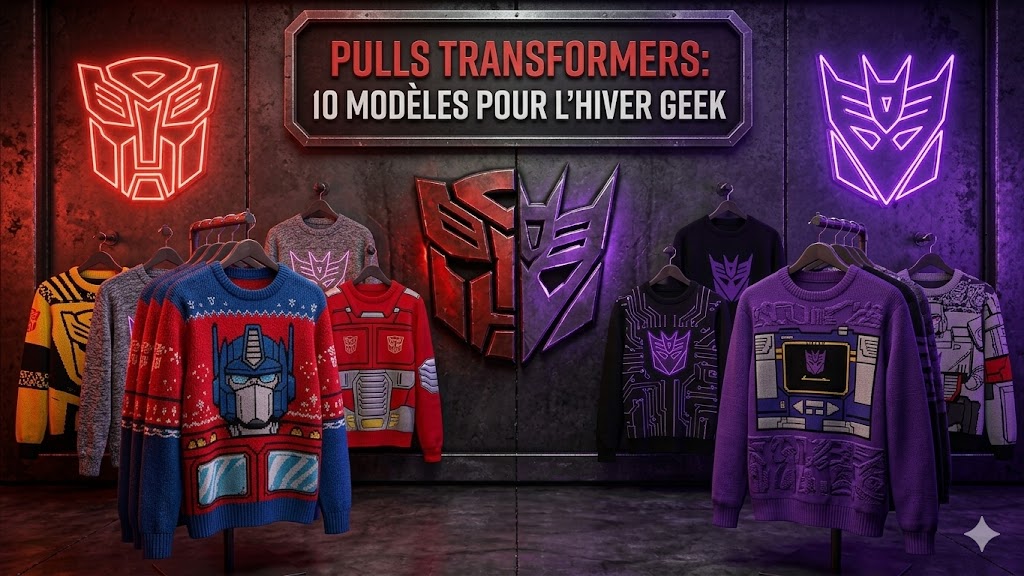 Pull Transformers : 10 modèles pour l'hiver geek