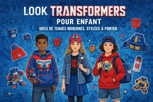 Look Transformers pour Enfant : idées de tenues modernes, stylées et faciles à porter