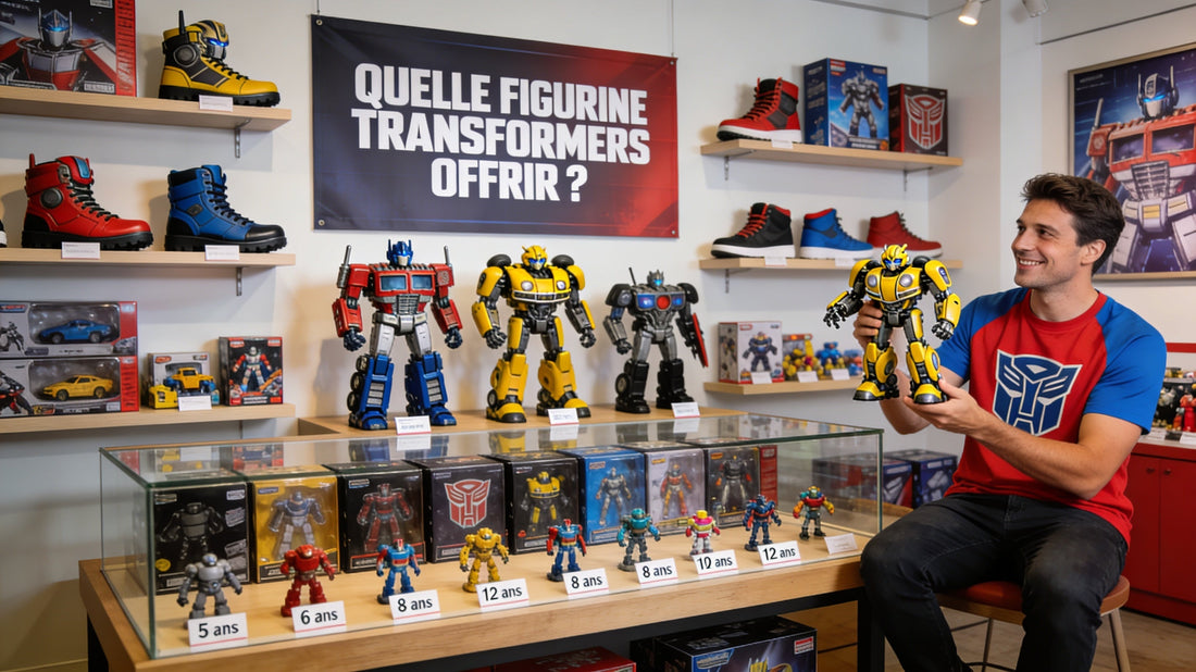 Quelle figurine Transformers offrir à un enfant de 5, 8 ou 12 ans ?