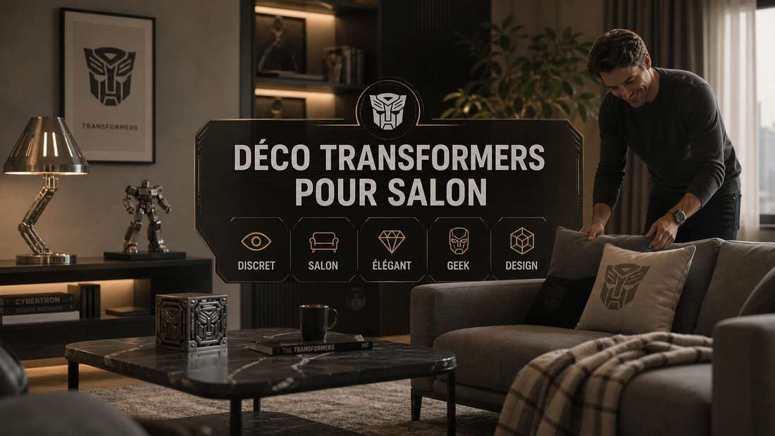 Déco Transformers au salon : intégrer sa passion avec style