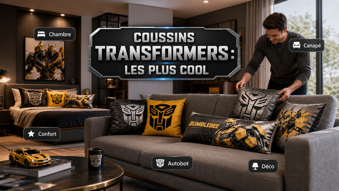 Coussin Transformers : les modèles les plus cool pour canapé ou chambre