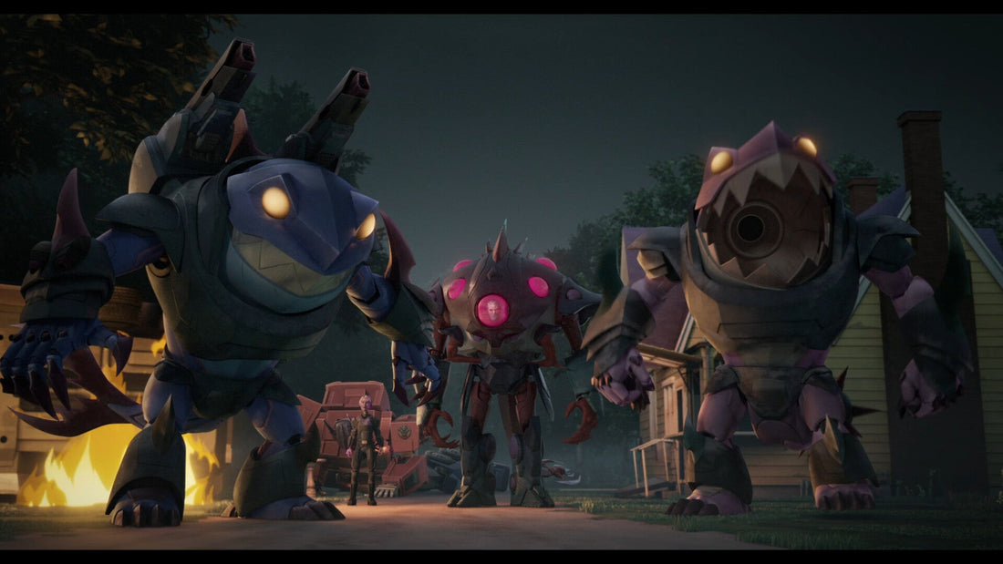 Les Sharkticons Transformers : les soldats-requins des Quintessons