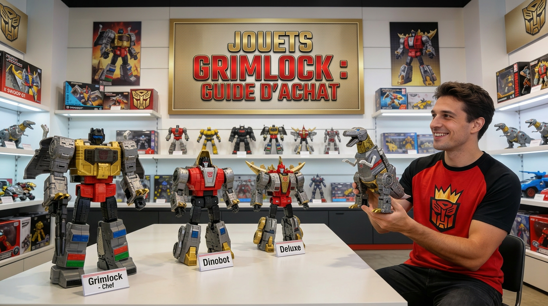Jouets Grimlock : guide d'achat du roi des Dinobots