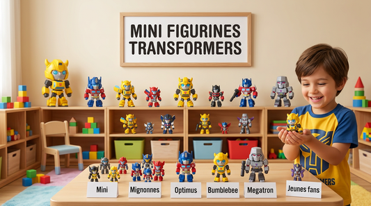 Mini figurines Transformers : les plus mignonnes pour les jeunes fans