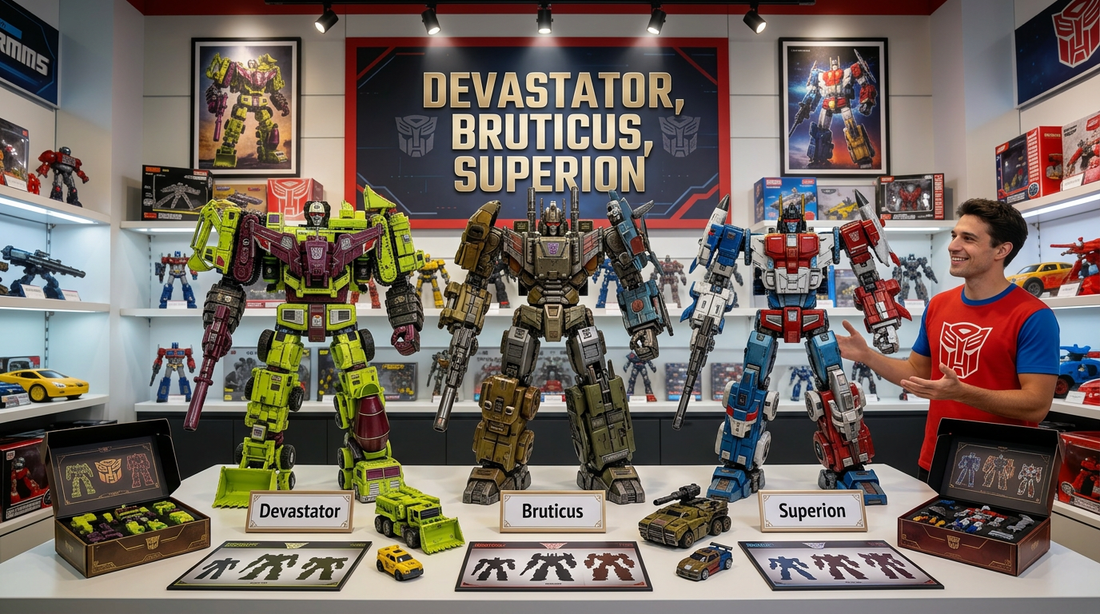 Figurines Combiners : Devastator, Bruticus, Superion — Lesquelles Acheter ?