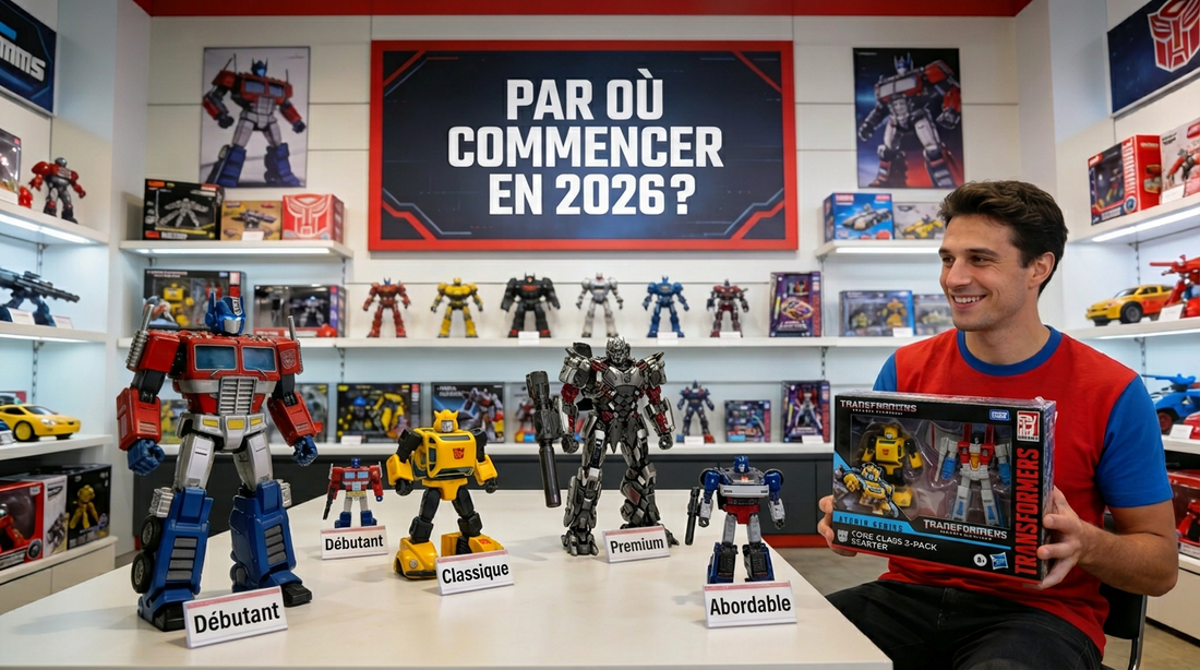 Figurine Transformers à collectionner : par où commencer en 2026 ?