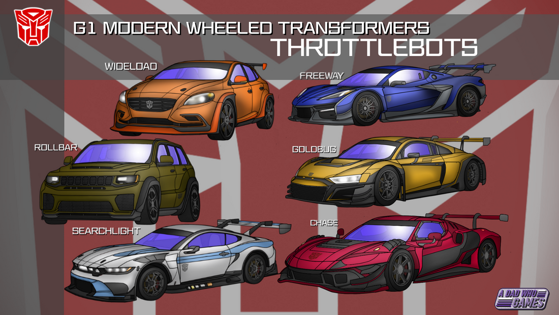Les Throttlebots : les Autobots rapides de la G1