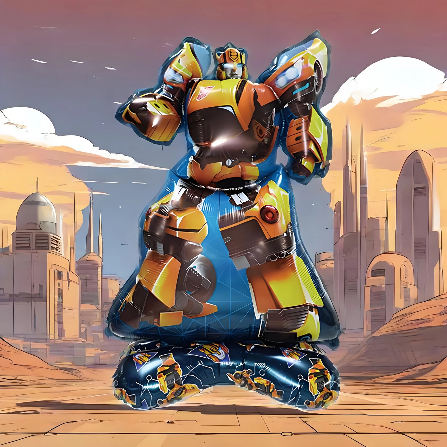 Balon Transformers – Bumblebee Klasyczny