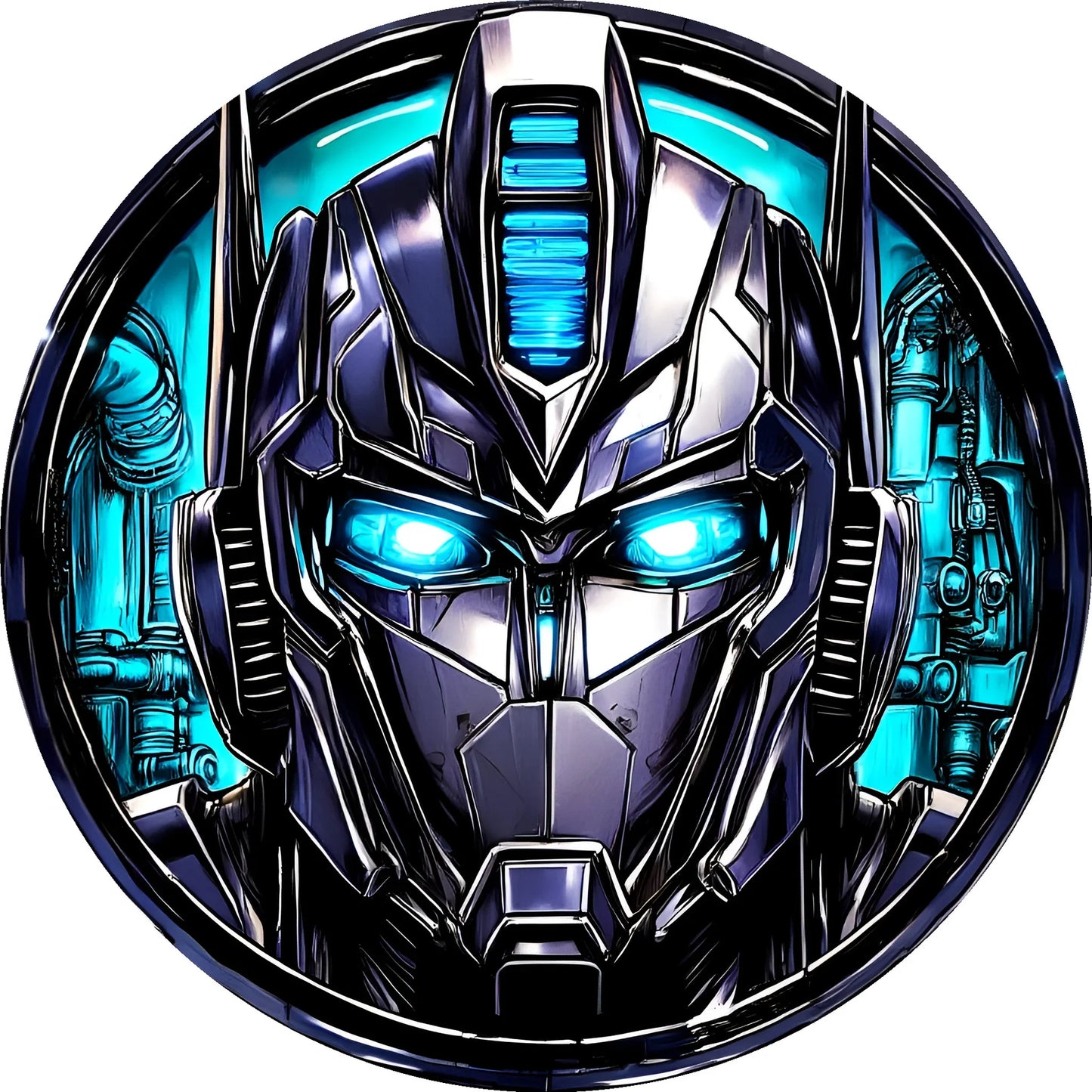 Dekoracyjny talerz Transformers – Optimus