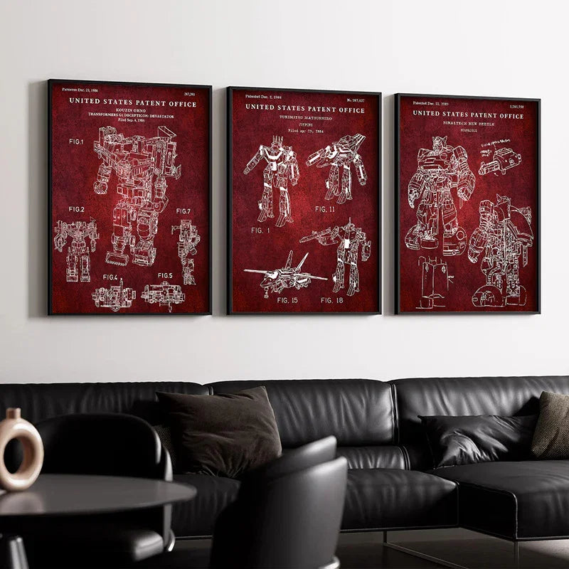Plakat Transformers – Organe