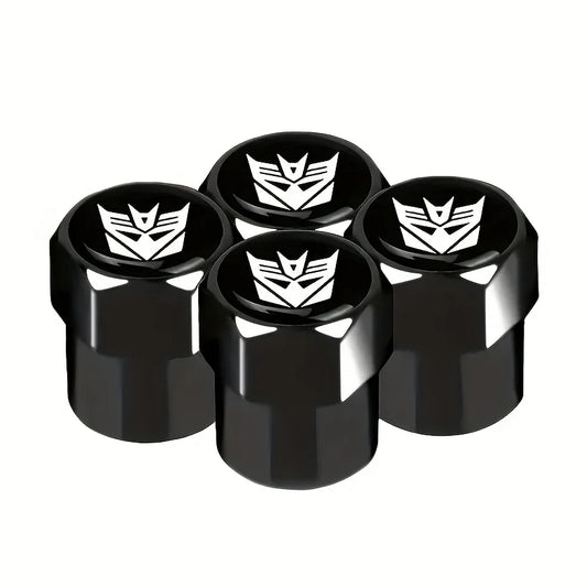 4 nakładki na wentyle Transformers – D