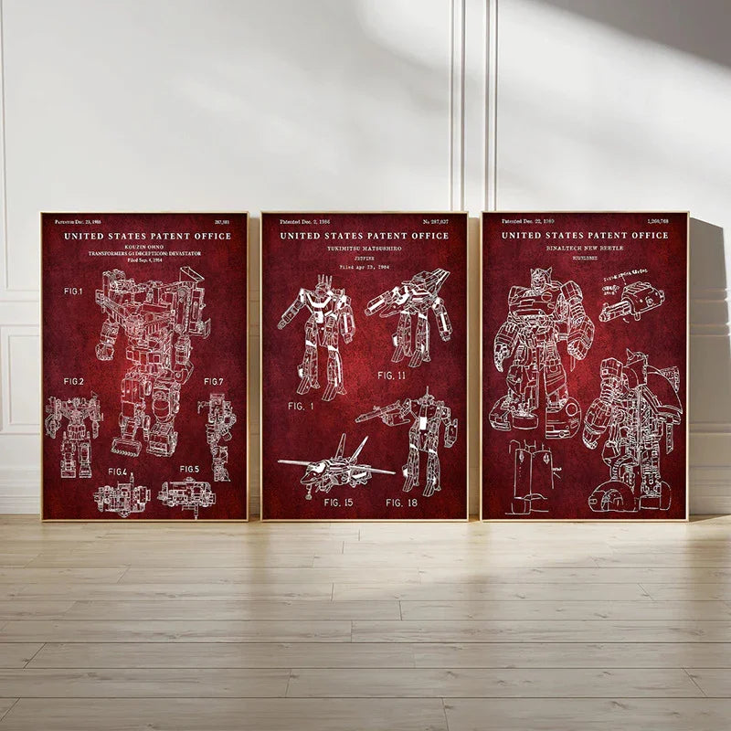 Plakat Transformers – Organe