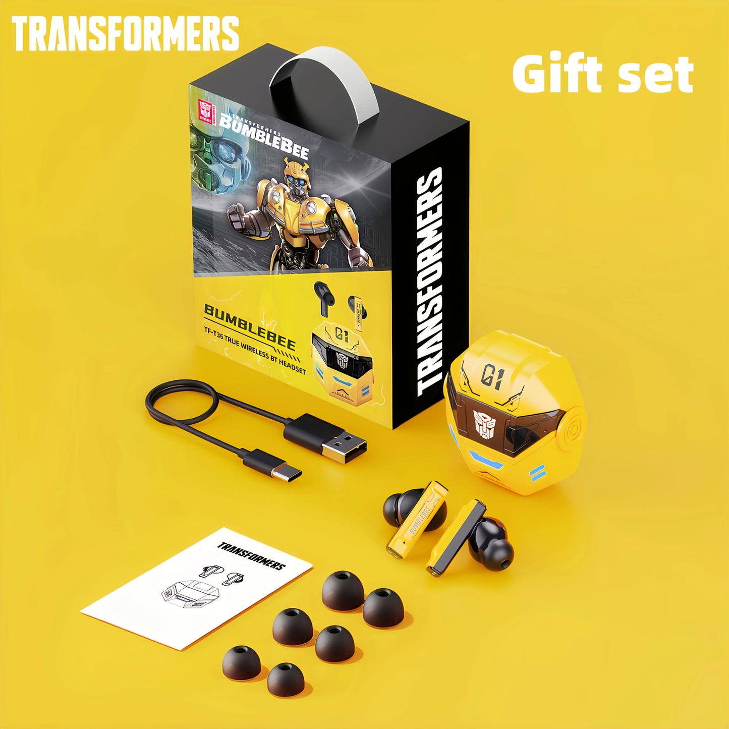 Słuchawki Transformers – Format etui