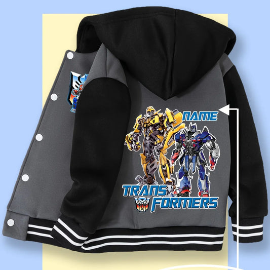 Kurtka Duo Transformers – czarno-szara
