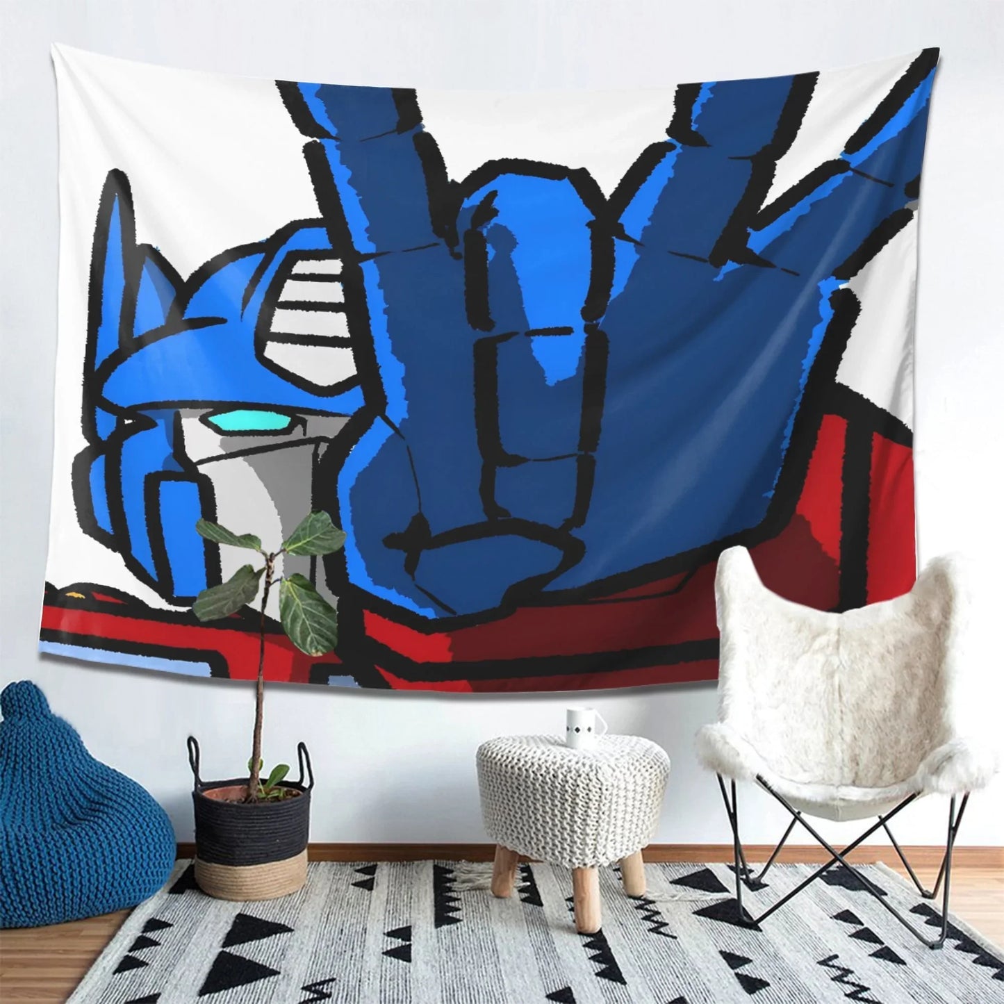 Flaga Transformers – Styl dłoni Optimusa