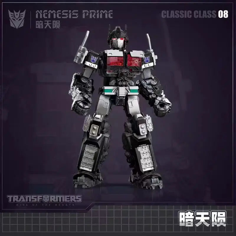 Figurka Transformers Nemesis Prime Blokees Beyond — czarna sylwetka z filmu 7 do montażu