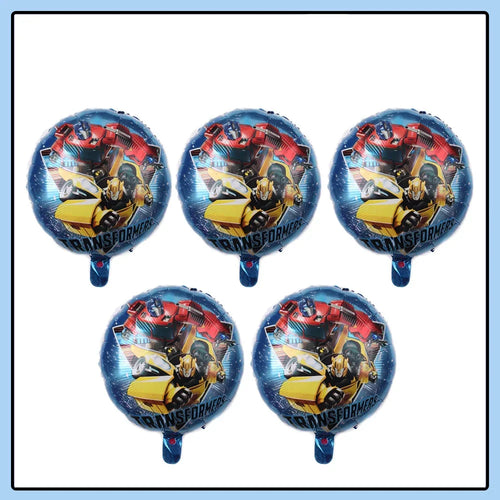 Zestaw balonów Transformers – Optimus Prime i Bumblebee