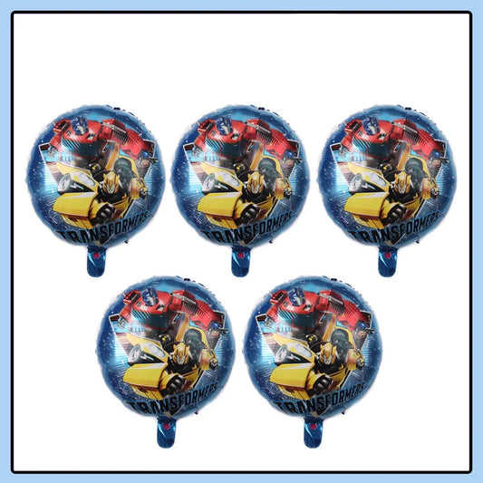 Zestaw balonów Transformers – Optimus Prime i Bumblebee
