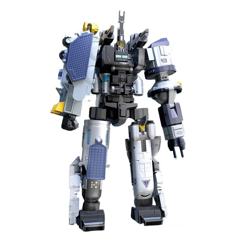 Zestaw Transformers Aerospace — trzynaście elementów, połączony robot sześć w jednym