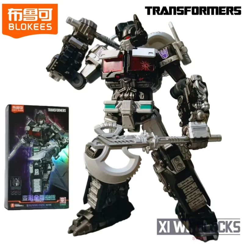Figurka Transformers Nemesis Prime Blokees Beyond — czarna sylwetka z filmu 7 do montażu