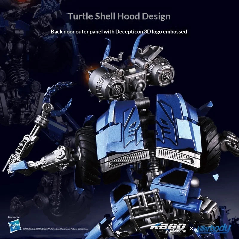 Figurka Transformers — chromowane pajęczakowate stworzenie — prestiżowa edycja Dark of the Moon