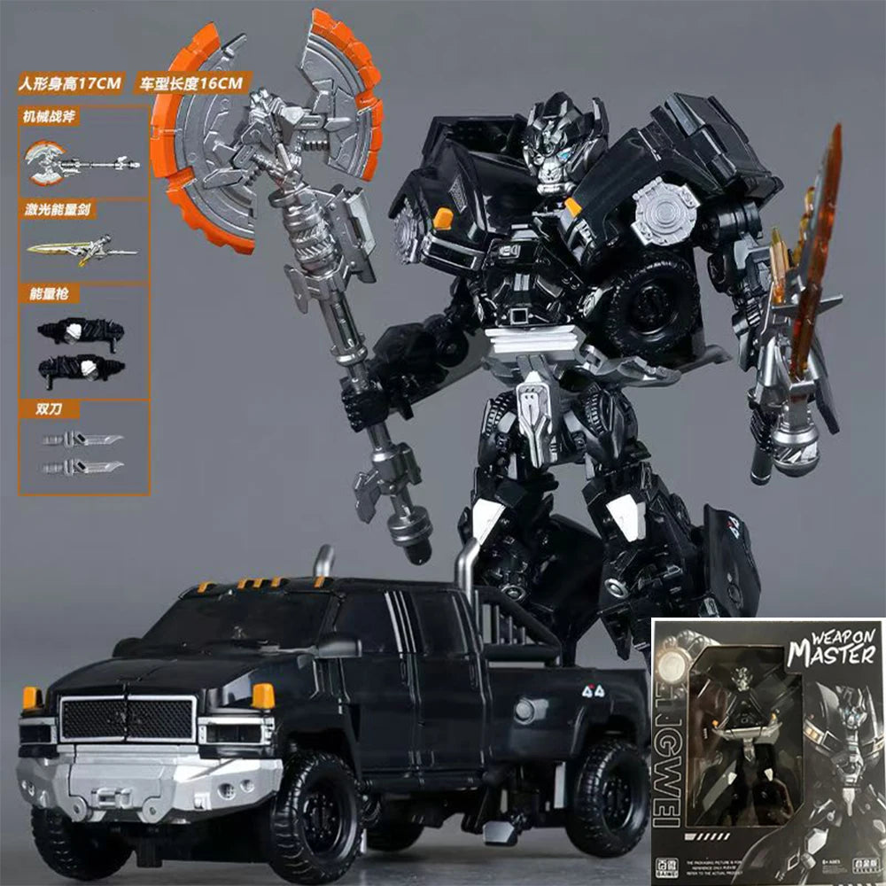 Figurka Transformers Ironhide TW-1026 — ciemny stop w trybie robota, wersja Expert