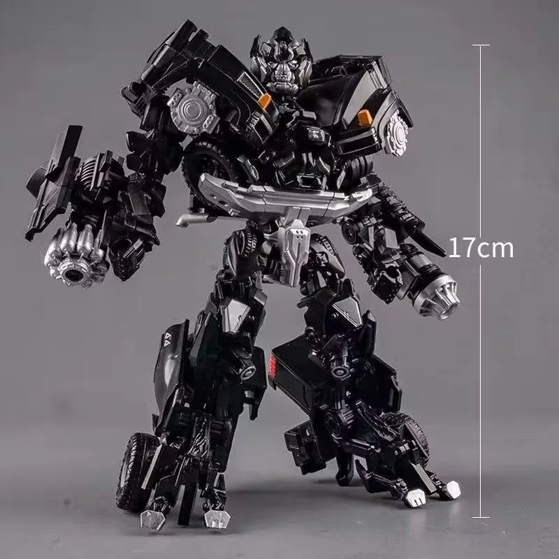 Figurka Transformers Ironhide Weapon Master — Srebrne wykończenie, edycja Pionier