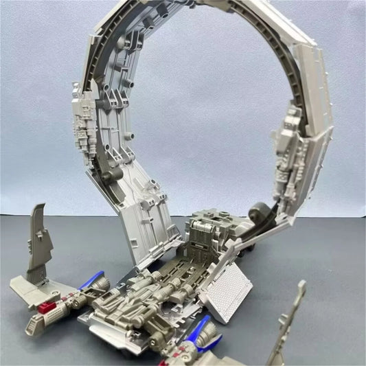 Accessoire Transformers Remorque CY01 — Structure Argentée Compatible TW1022