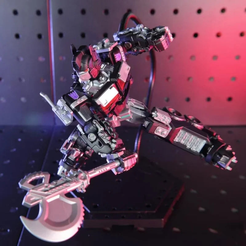 Figurka Transformers Nemesis Prime Blokees Beyond — czarna sylwetka z filmu 7 do montażu