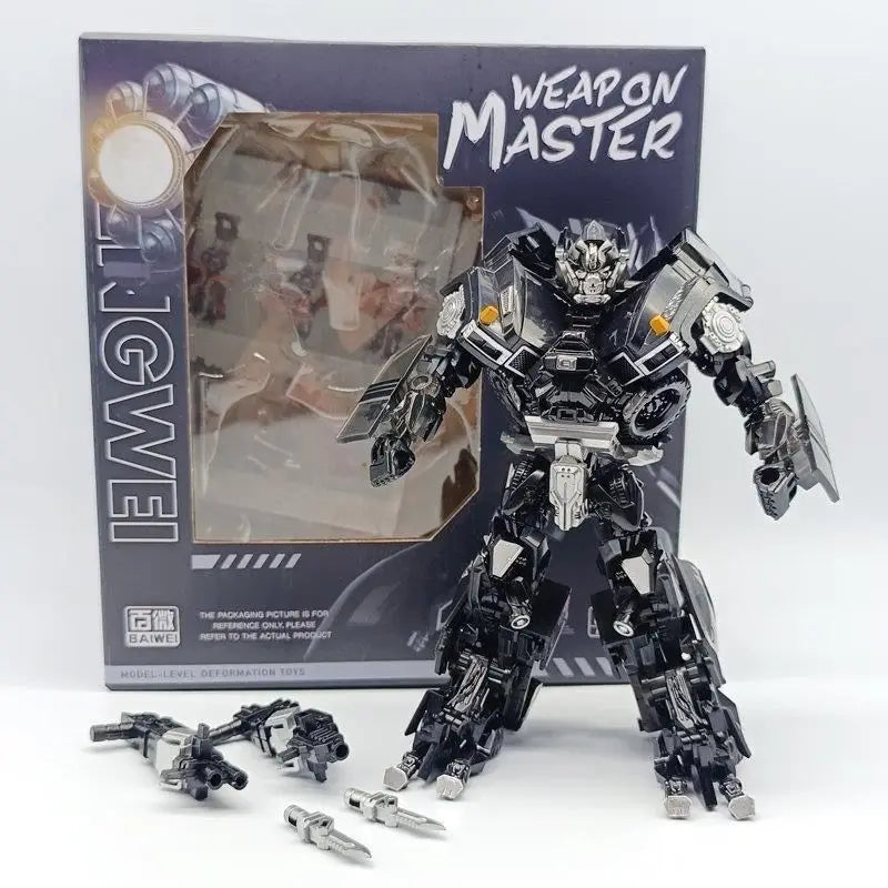 Figurka Transformers Ironhide Weapon Master — Srebrne wykończenie, edycja Pionier