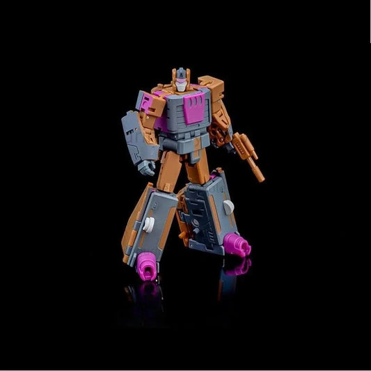 Figurka Transformers Blast Off Magic Square MS-B55 — pomarańczowy wahadłowiec w małym formacie
