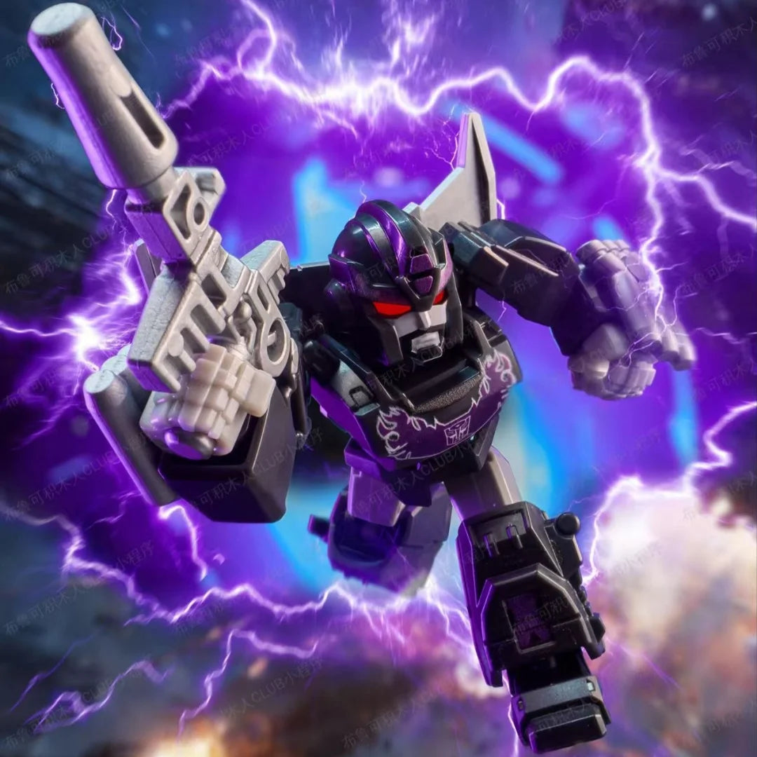 Figurka Transformers Rodimus Prime Miroir Blokees — fioletowe błyskawice w odwróconym wszechświecie