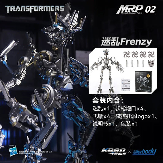 Figurka Transformers Frenzy — Killerbody, model MRP-02, z ruchomymi elementami
