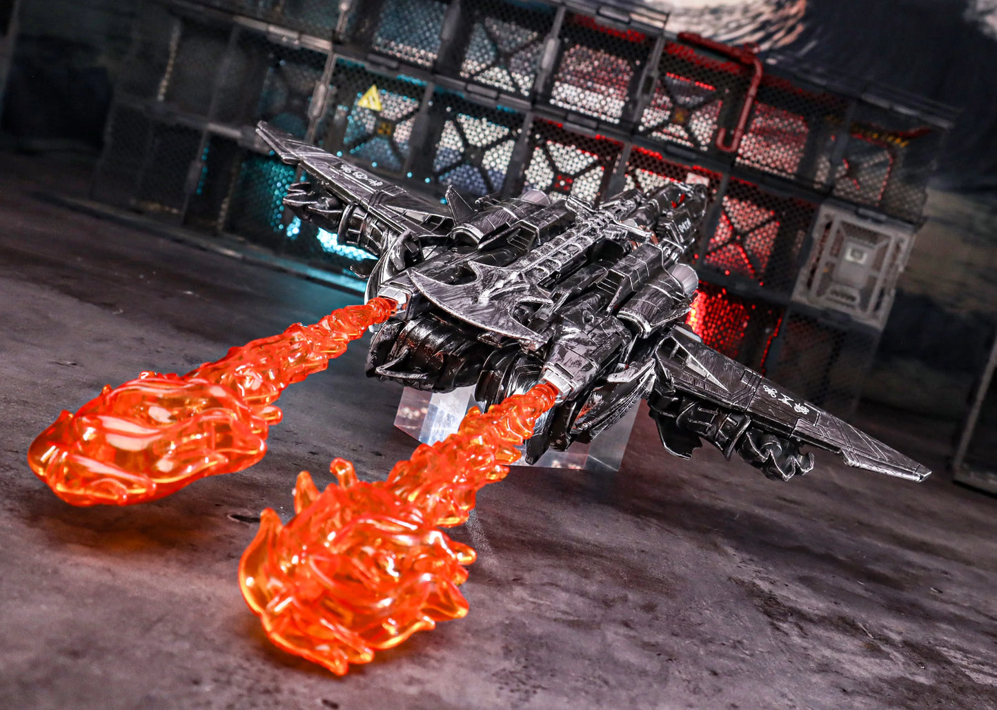 Figurka Transformers Blackout 30cm — Kolekcjonerski helikopter Decepticon