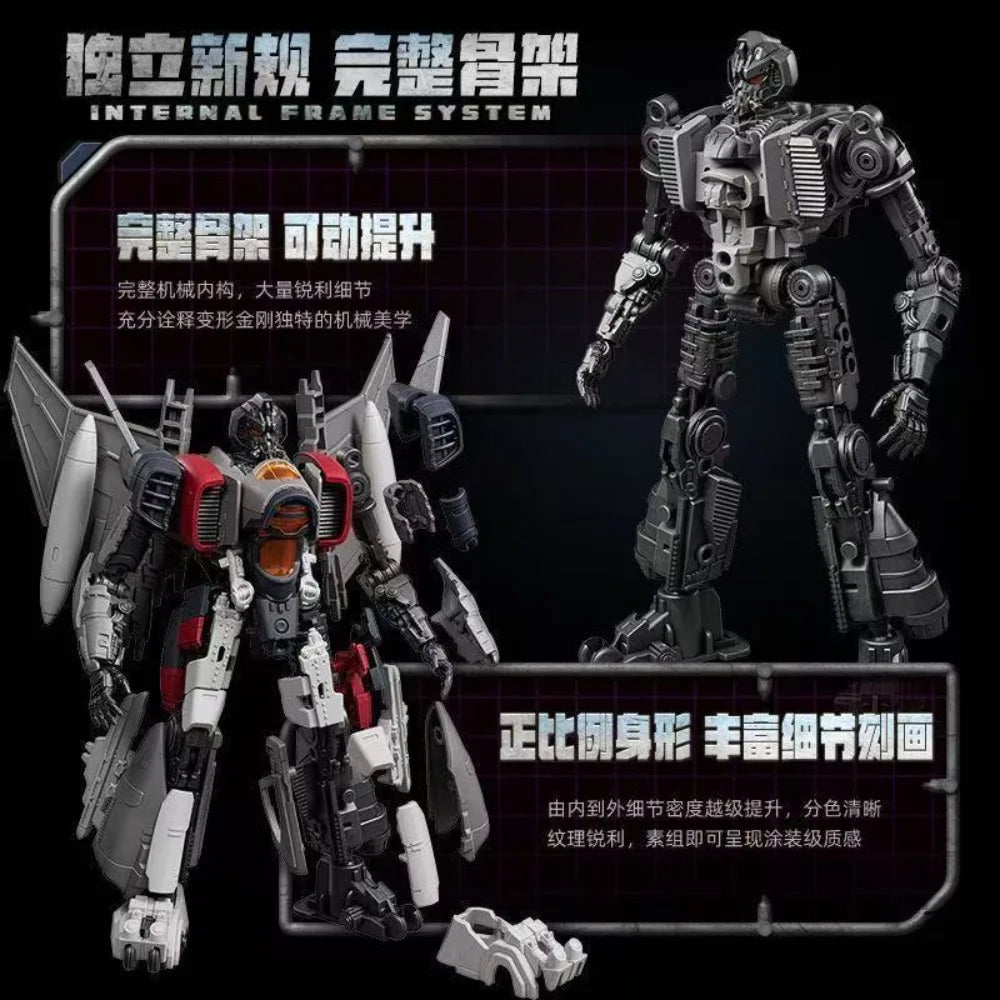 Zestaw ulepszeń Transformers Blitzwing SS65 — Czerwono-srebrne akcesoria: skrzydła i broń