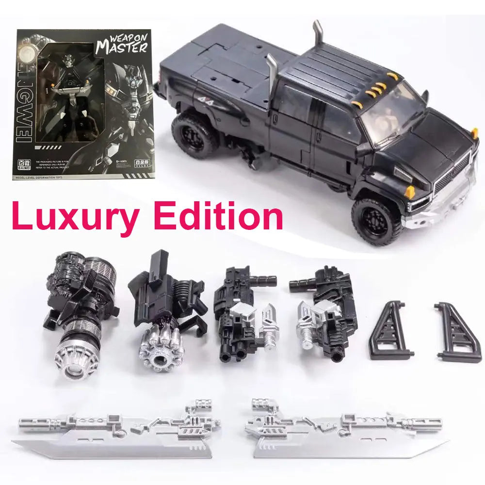 Figurka Transformers Ironhide TW-1026 — ciemny stop w trybie robota, wersja Expert